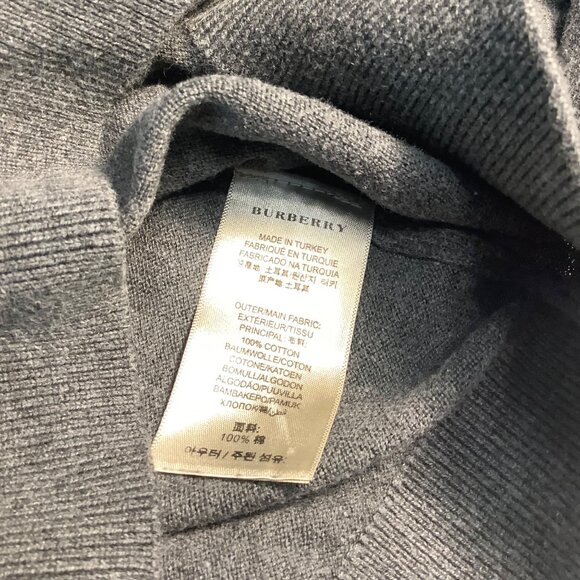 ✨ Burberry Brit Women’s Top – Size M – Gray w/ Shoulder Details – Soft + Chic - Picture 3 of 13